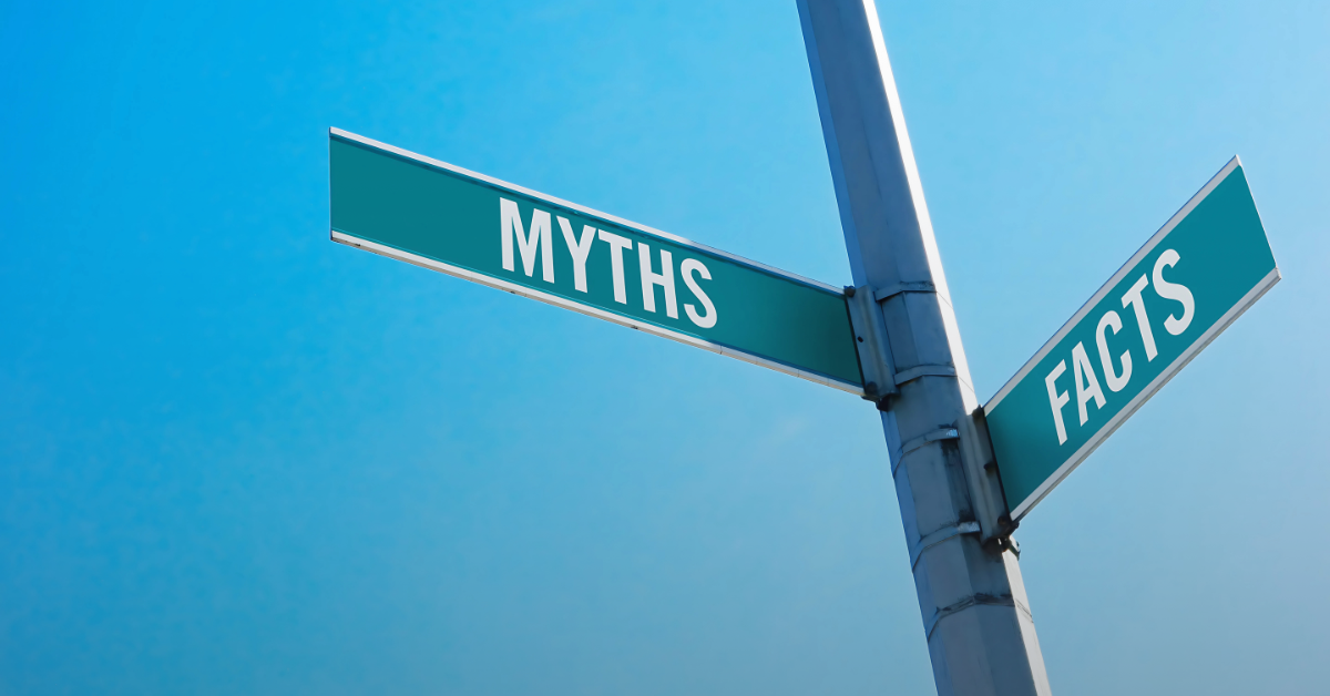 myths vs facts signage